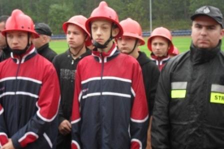 Powiatowe zawody sportowo - pożarnicze MDP w Lini 15.09.2012r.