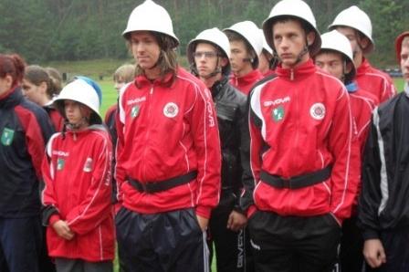 Powiatowe zawody sportowo - pożarnicze MDP w Lini 15.09.2012r.