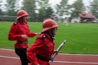 Powiatowe zawody sportowo - pożarnicze MDP w Lini 15.09.2012r.