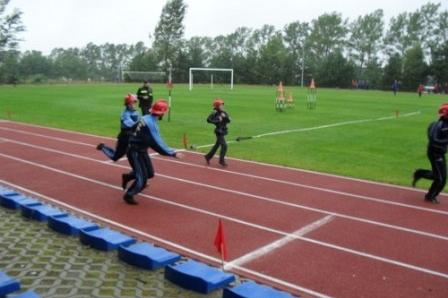 Powiatowe zawody sportowo - pożarnicze MDP w Lini 15.09.2012r.