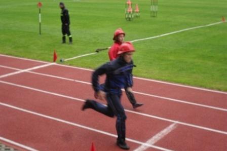 Powiatowe zawody sportowo - pożarnicze MDP w Lini 15.09.2012r.