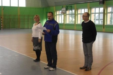 Mistrzostwa Powiatu Wejherowskiego w Halowej Piłce Nożnej Szkół Wiejskich 16.10.2012r.