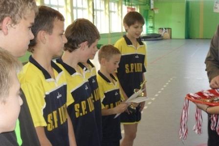 Mistrzostwa Powiatu Wejherowskiego w Halowej Piłce Nożnej Szkół Wiejskich 16.10.2012r.