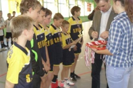 Mistrzostwa Powiatu Wejherowskiego w Halowej Piłce Nożnej Szkół Wiejskich 16.10.2012r.