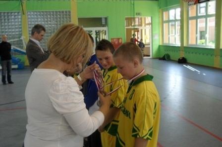 Mistrzostwa Powiatu Wejherowskiego w Halowej Piłce Nożnej Szkół Wiejskich 16.10.2012r.