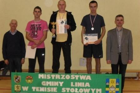 VI Indywidualne i Drużynowe Mistrzostwa Gminy Linia w Tenisie Stołowym 27-28.10.2012r.