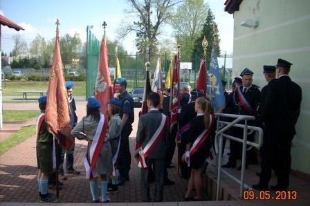 Obchody 68 rocznicy zakończenia II Wojny Światowej - Strzepcz 09.05.2013r.