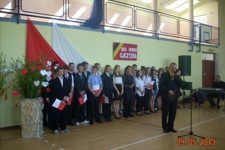 Obchody 68 rocznicy zakończenia II Wojny Światowej - Strzepcz 09.05.2013r.
