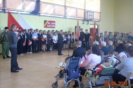 Obchody 68 rocznicy zakończenia II Wojny Światowej - Strzepcz 09.05.2013r.