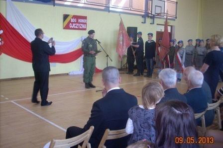 Obchody 68 rocznicy zakończenia II Wojny Światowej - Strzepcz 09.05.2013r.