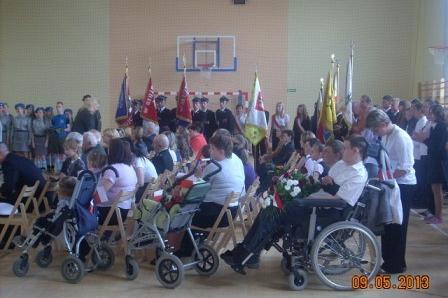 Obchody 68 rocznicy zakończenia II Wojny Światowej - Strzepcz 09.05.2013r.