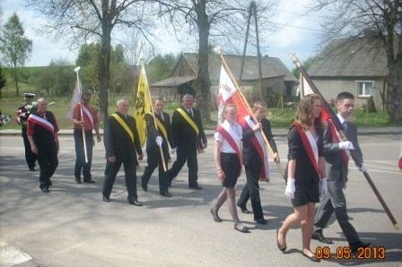 Obchody 68 rocznicy zakończenia II Wojny Światowej - Strzepcz 09.05.2013r.
