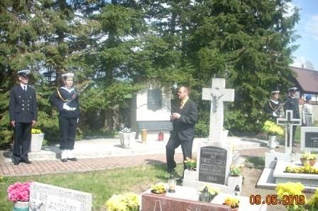 Obchody 68 rocznicy zakończenia II Wojny Światowej - Strzepcz 09.05.2013r.