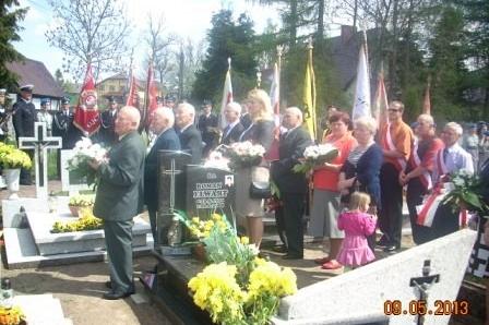 Obchody 68 rocznicy zakończenia II Wojny Światowej - Strzepcz 09.05.2013r.