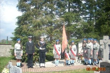 Obchody 68 rocznicy zakończenia II Wojny Światowej - Strzepcz 09.05.2013r.