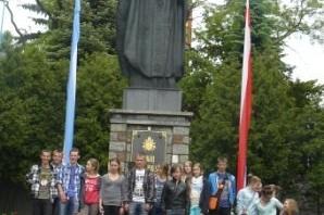 Gminna Orkiestra Dęta z Lini na V Ogólnopolskim Zlocie Chórów i Orkiestr w Licheniu 25.05.2013r.
