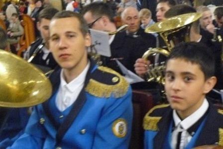 Gminna Orkiestra Dęta z Lini na V Ogólnopolskim Zlocie Chórów i Orkiestr w Licheniu 25.05.2013r.
