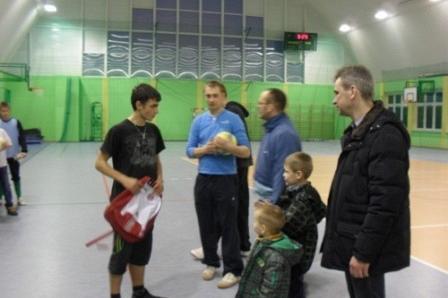 Otwarty Turniej Halowej Piłki Nożnej o Puchar Prezesa GS LZS w Lini 27.01.2013r.
