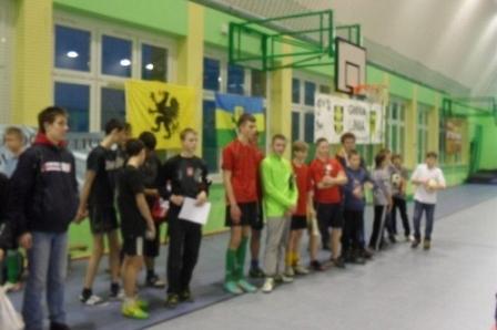 Otwarty Turniej Halowej Piłki Nożnej o Puchar Prezesa GS LZS w Lini 27.01.2013r.