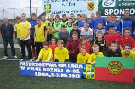 Mistrzostwa Gminy Linia w Piłce Nożnej 6-cio osobowej 03.05.2013r.