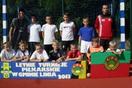 Letnie Turniej Piłkarskie o Puchar Przewodniczącego Rady Gminy Linia 24/25.08.2013r.
