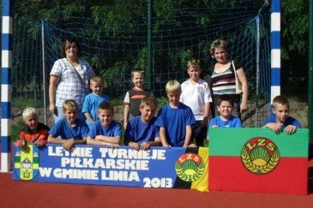 Letnie Turniej Piłkarskie o Puchar Przewodniczącego Rady Gminy Linia 24/25.08.2013r.