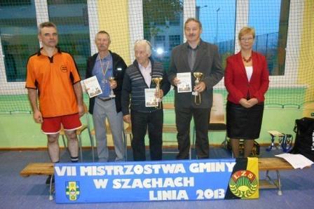 VII Mistrzostwa Gminy Linia w Szachach 13.10.2013r.