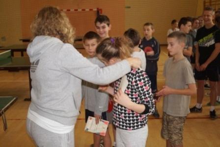 Mistrzostwa Gminy Linia Szkół w Tenisie Stołowym 14.11.2013r.