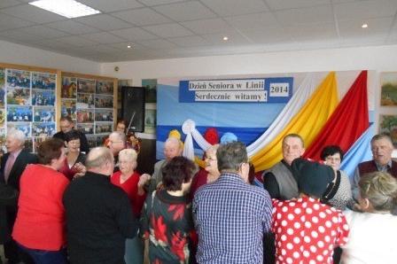Dzień Seniora w Gminie Linia 26/27.02.2014r.