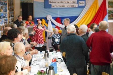 Dzień Seniora w Gminie Linia 26/27.02.2014r.