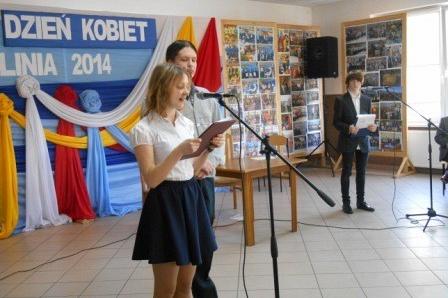 Gminne obchody z okazji Dnia Kobiet 08.03.2014r.