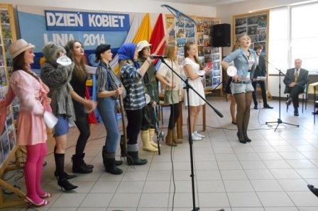 Gminne obchody z okazji Dnia Kobiet 08.03.2014r.