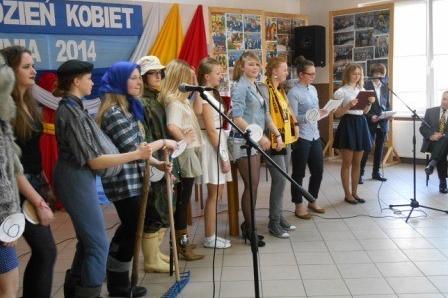 Gminne obchody z okazji Dnia Kobiet 08.03.2014r.