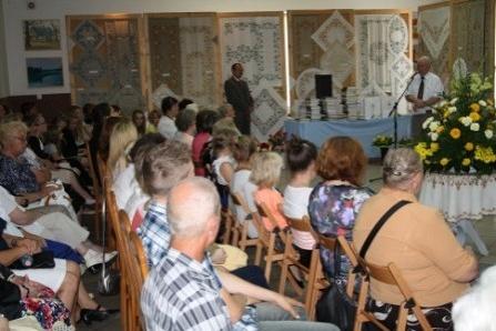Podsumowanie i otwarcie wystawy Haft Kaszubski - Linia 2014 10.06.2014r.