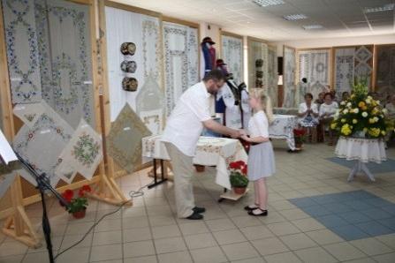 Podsumowanie i otwarcie wystawy Haft Kaszubski - Linia 2014 10.06.2014r.