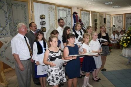 Podsumowanie i otwarcie wystawy Haft Kaszubski - Linia 2014 10.06.2014r.
