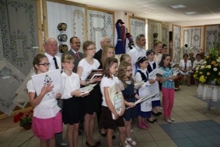 Podsumowanie i otwarcie wystawy Haft Kaszubski - Linia 2014 10.06.2014r.