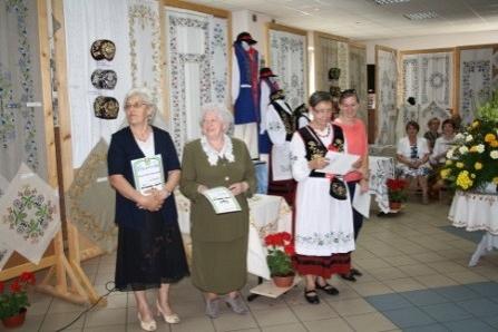 Podsumowanie i otwarcie wystawy Haft Kaszubski - Linia 2014 10.06.2014r.
