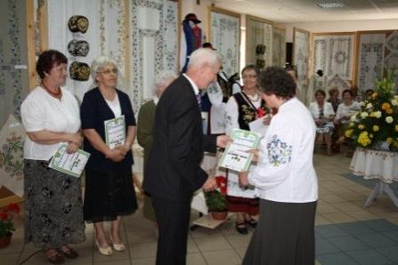Podsumowanie i otwarcie wystawy Haft Kaszubski - Linia 2014 10.06.2014r.