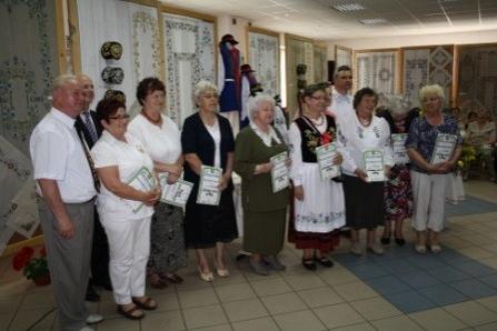 Podsumowanie i otwarcie wystawy Haft Kaszubski - Linia 2014 10.06.2014r.