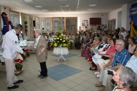 Podsumowanie i otwarcie wystawy Haft Kaszubski - Linia 2014 10.06.2014r.