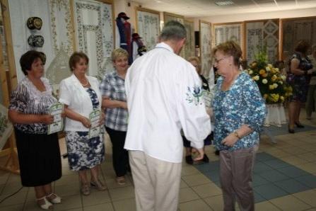 Podsumowanie i otwarcie wystawy Haft Kaszubski - Linia 2014 10.06.2014r.