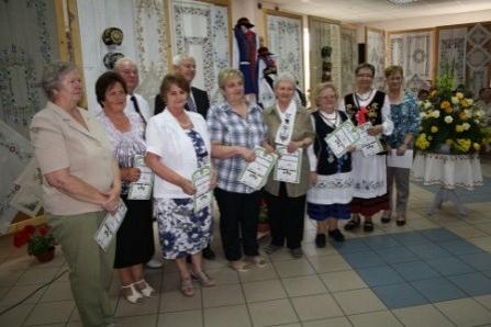 Podsumowanie i otwarcie wystawy Haft Kaszubski - Linia 2014 10.06.2014r.