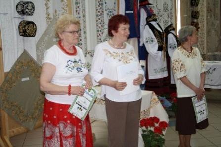 Podsumowanie i otwarcie wystawy Haft Kaszubski - Linia 2014 10.06.2014r.