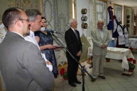 Podsumowanie i otwarcie wystawy Haft Kaszubski - Linia 2014 10.06.2014r.