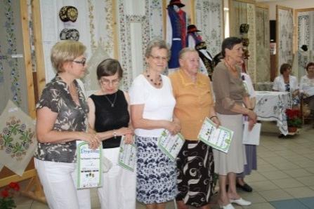 Podsumowanie i otwarcie wystawy Haft Kaszubski - Linia 2014 10.06.2014r.