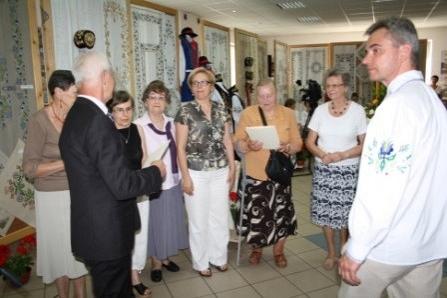Podsumowanie i otwarcie wystawy Haft Kaszubski - Linia 2014 10.06.2014r.