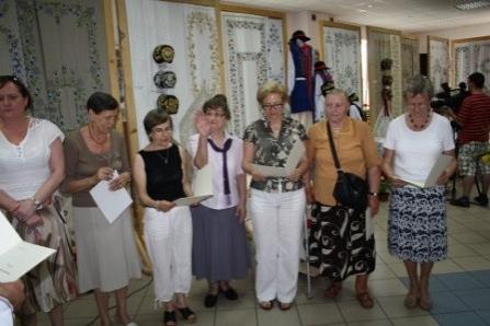 Podsumowanie i otwarcie wystawy Haft Kaszubski - Linia 2014 10.06.2014r.