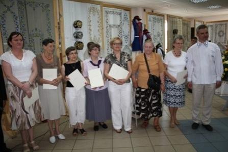 Podsumowanie i otwarcie wystawy Haft Kaszubski - Linia 2014 10.06.2014r.
