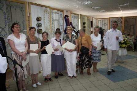 Podsumowanie i otwarcie wystawy Haft Kaszubski - Linia 2014 10.06.2014r.